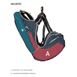 Sup'Air Minimax Bump - Passenger harness - Tandem Sup'Air - 4