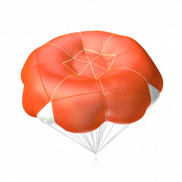 DESTOCKAGE Advance Companion SQR Light - Square Rescue parachute - Solo & Tandem Advance - 1